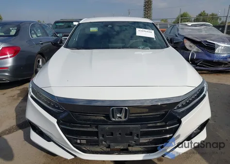 2021 Honda Accord Sport from USA, damaged, VIN 1HGCV1F32MA016160